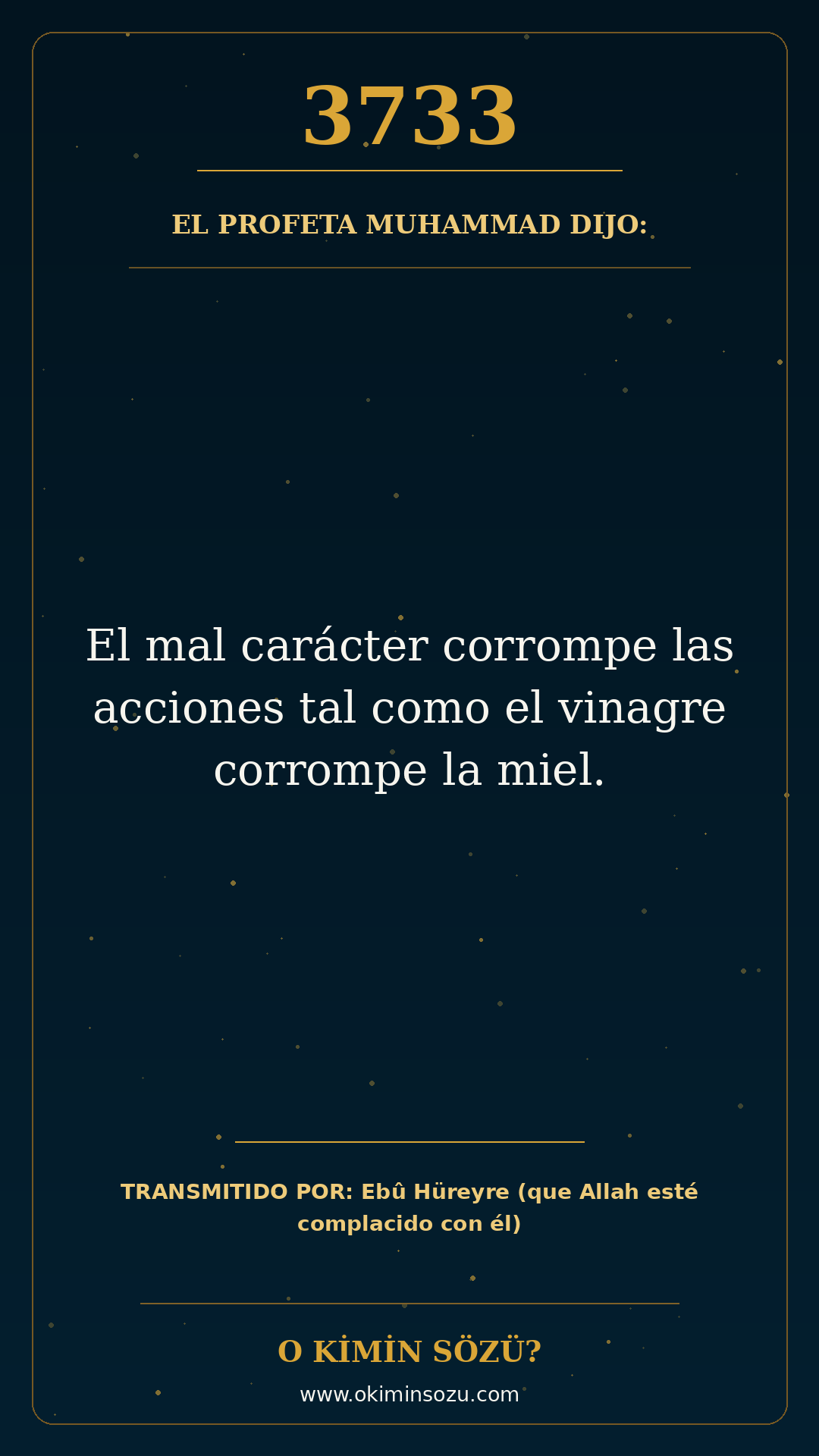 hadis 3733 es