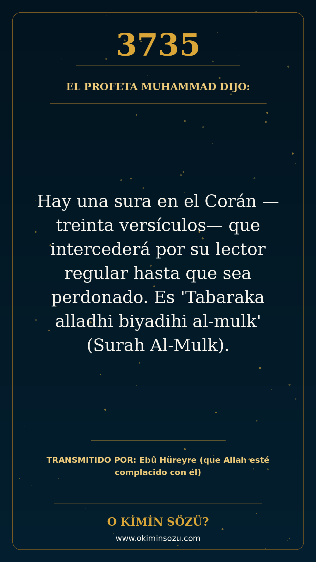 hadis 3735 es