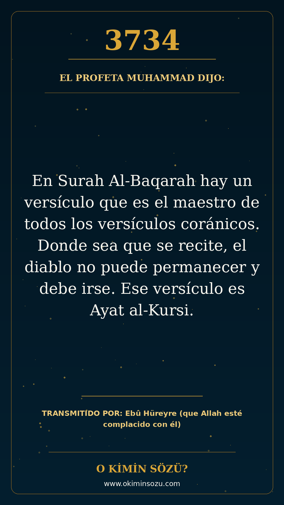 hadis 3734 es