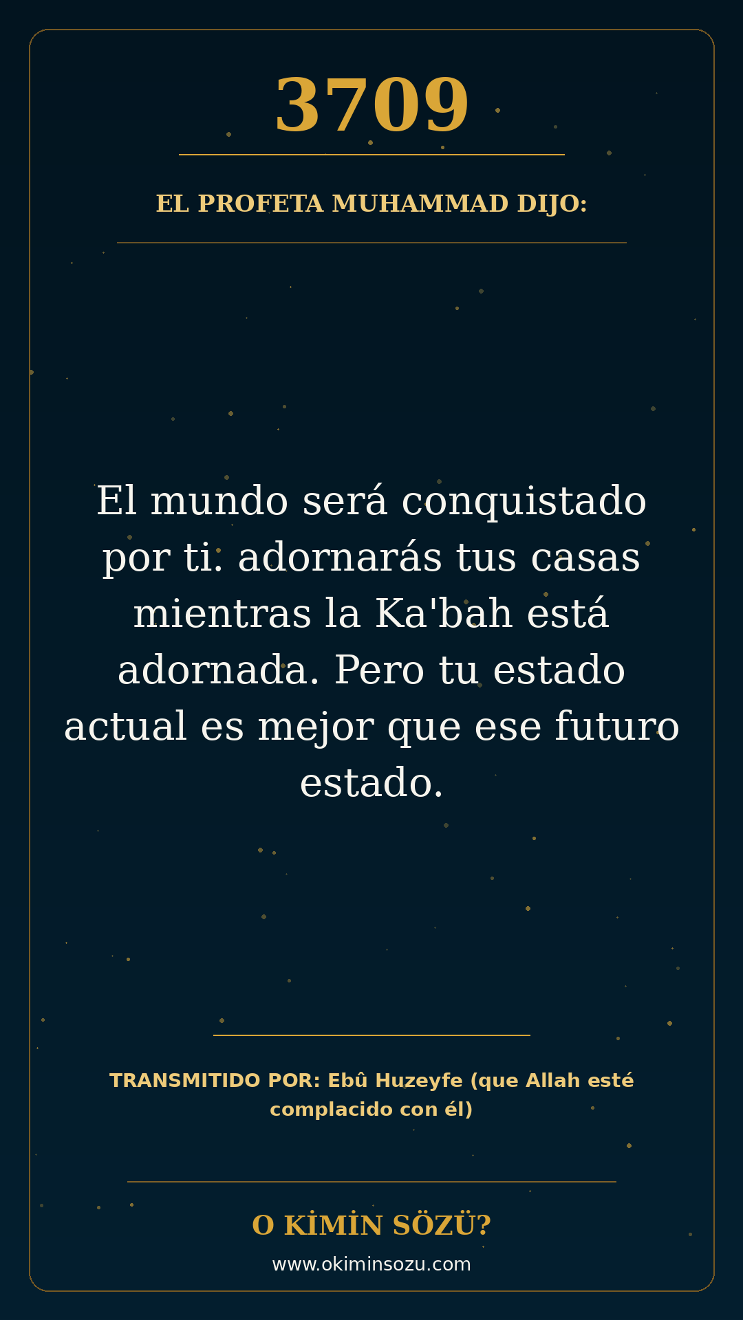 hadis 3709 es