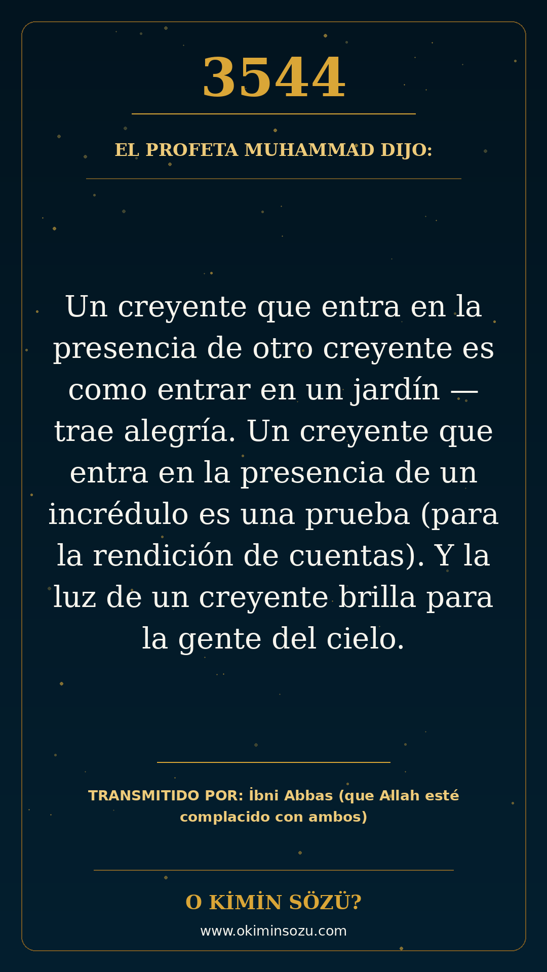 hadis 3544 es