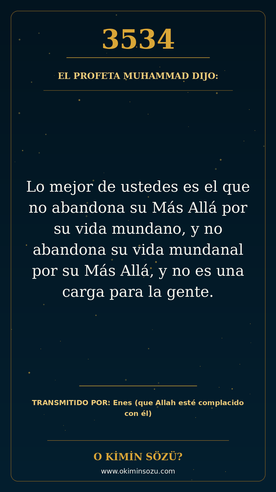 hadis 3534 es