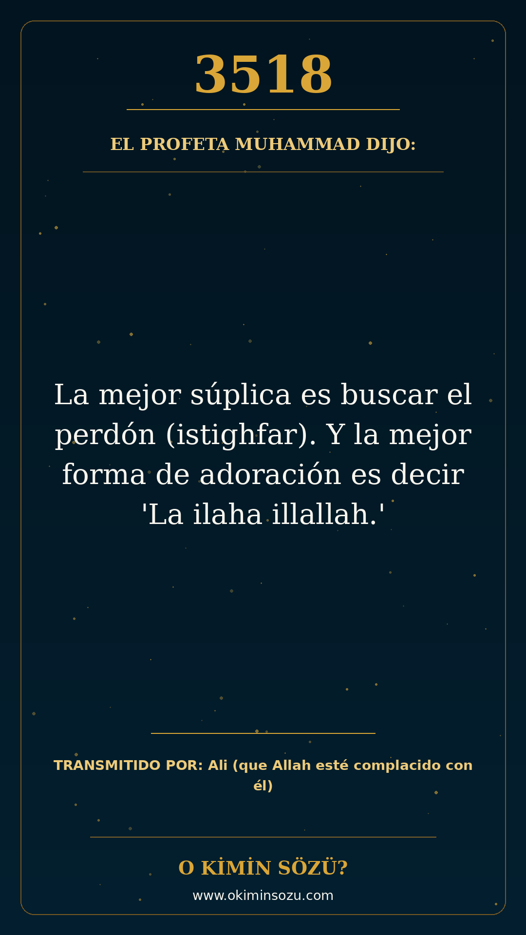 hadis 3518 es