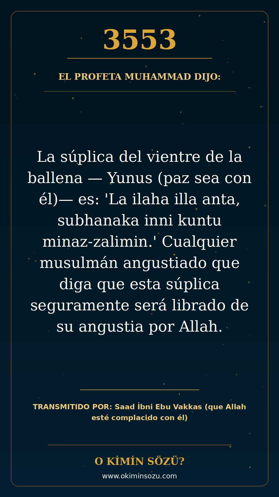 hadis 3553 es