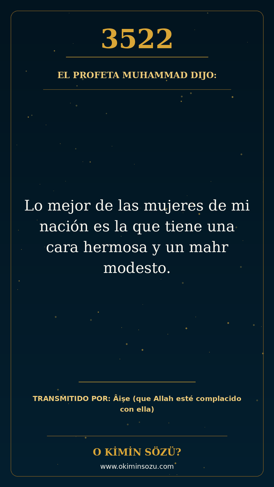 hadis 3522 es