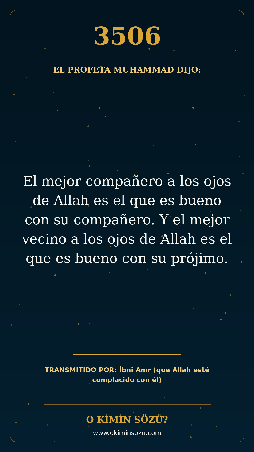 hadis 3506 es