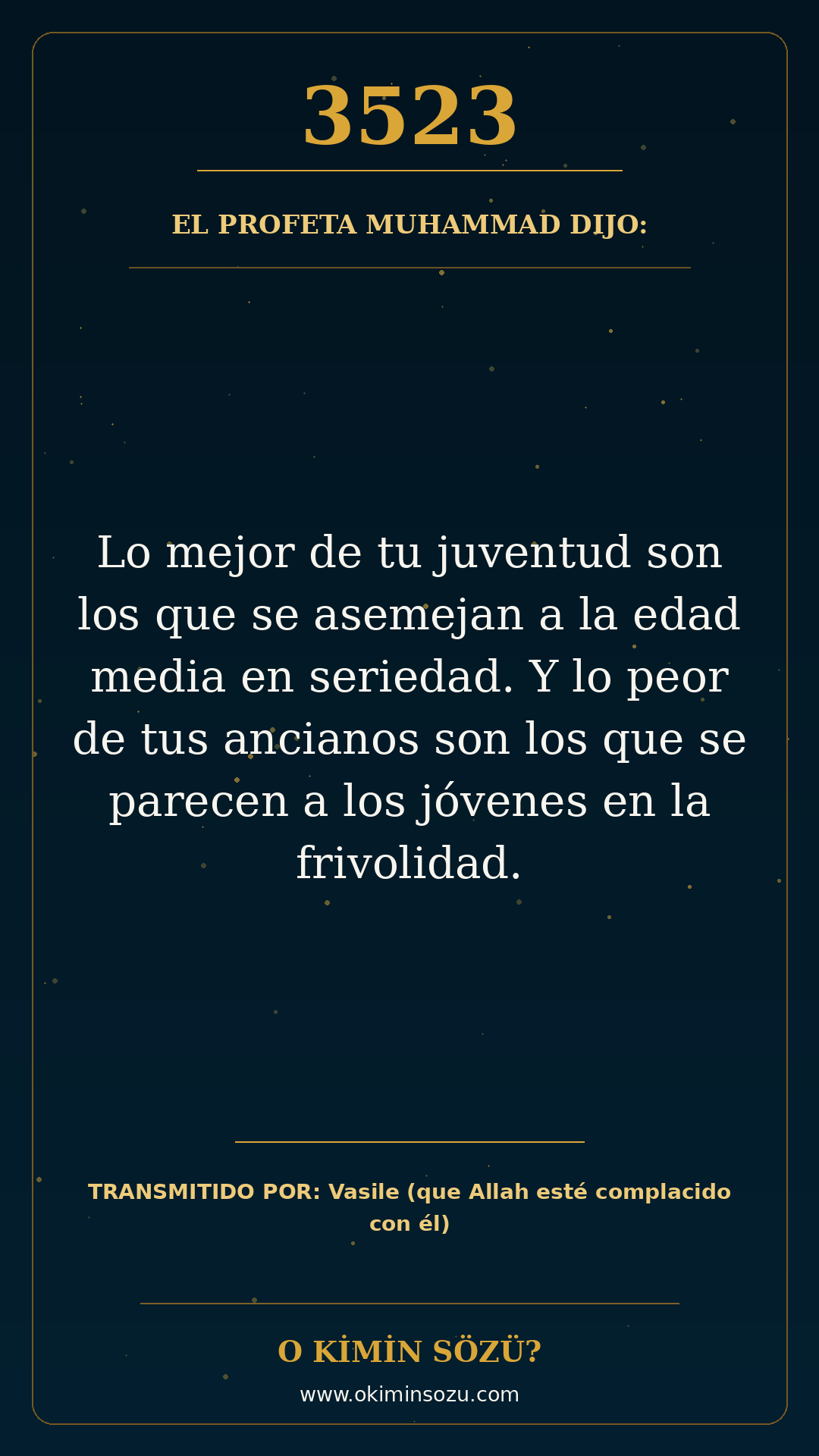 hadis 3523 es