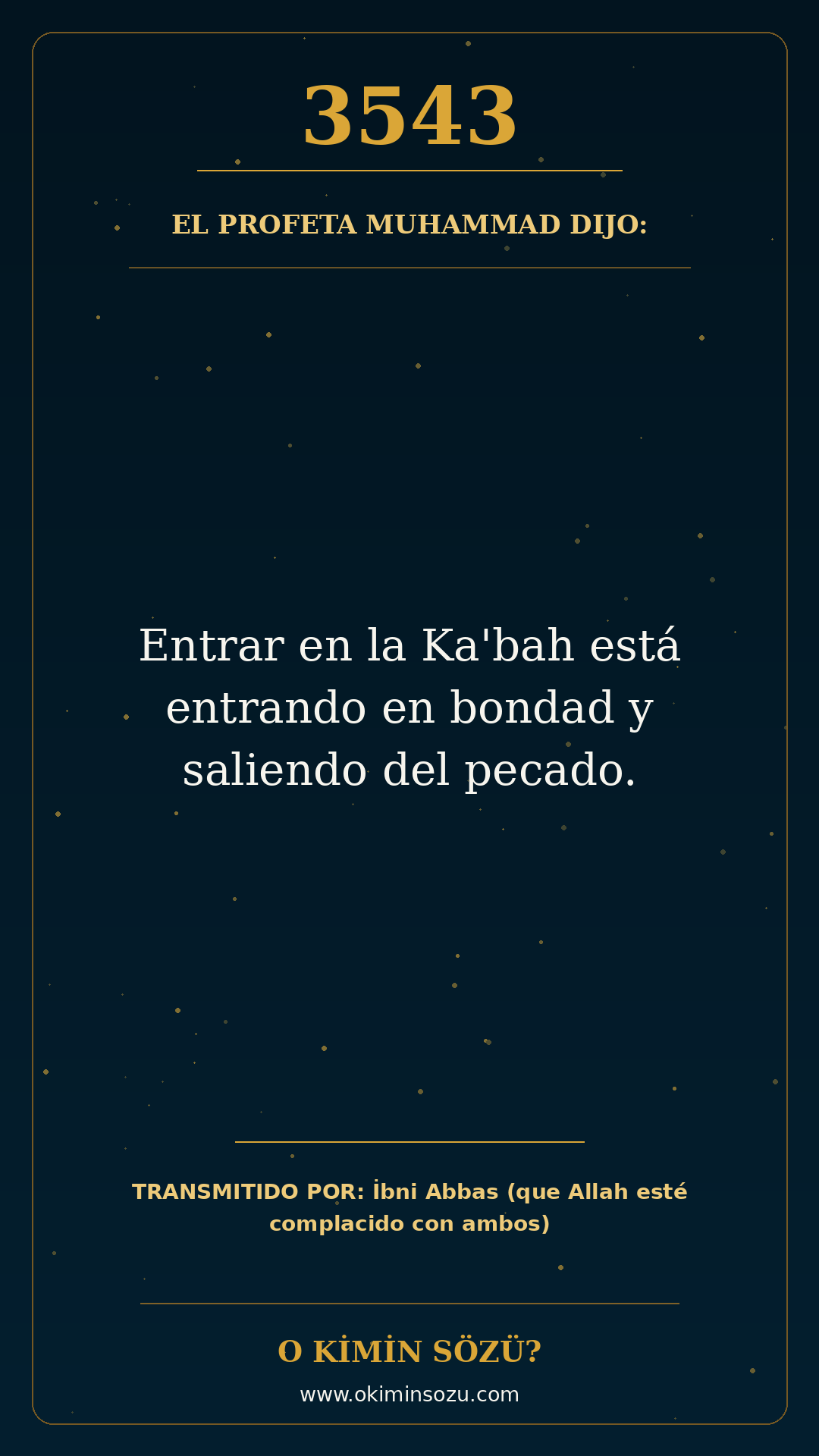 hadis 3543 es