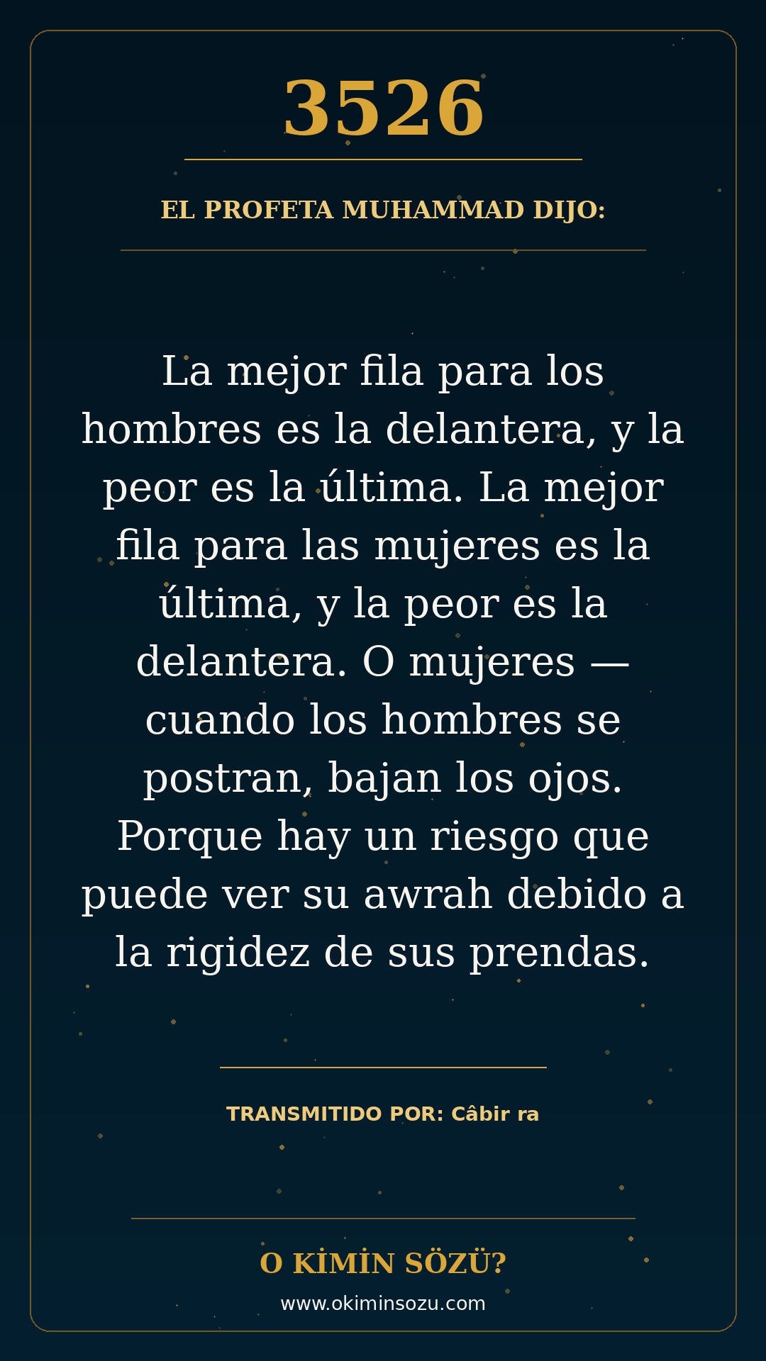 hadis 3526 es