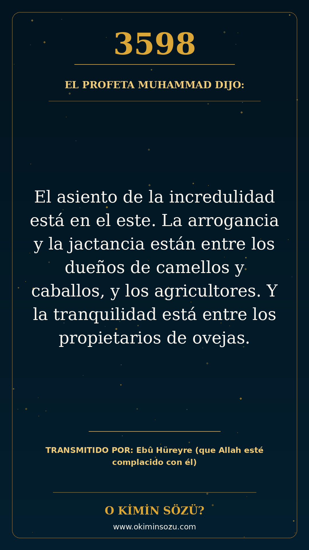 hadis 3598 es