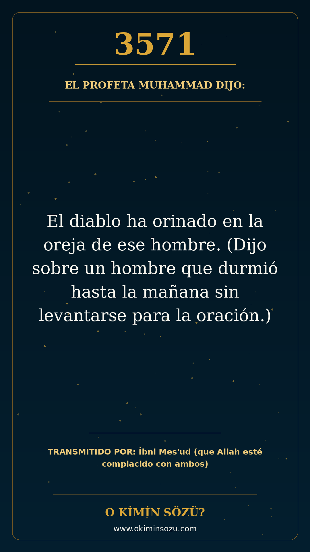 hadis 3571 es