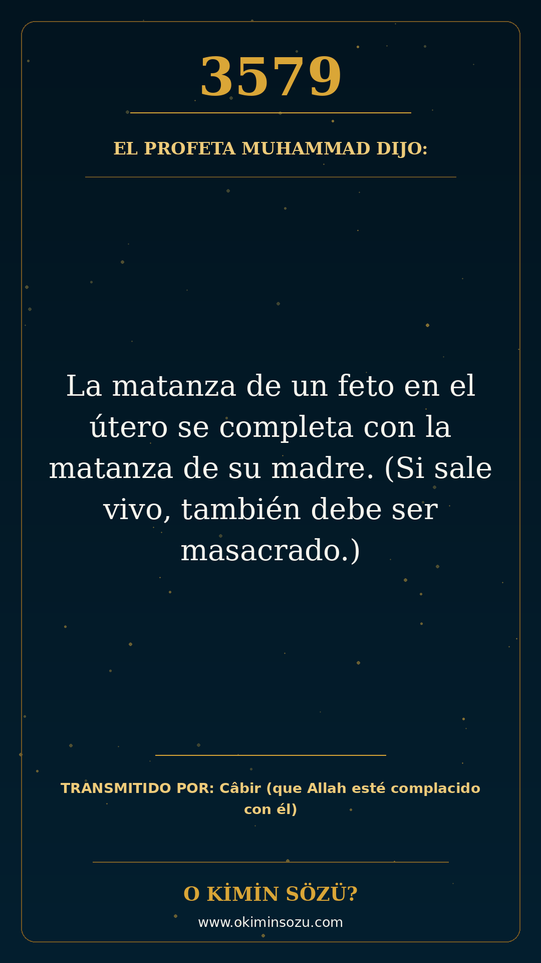 hadis 3579 es