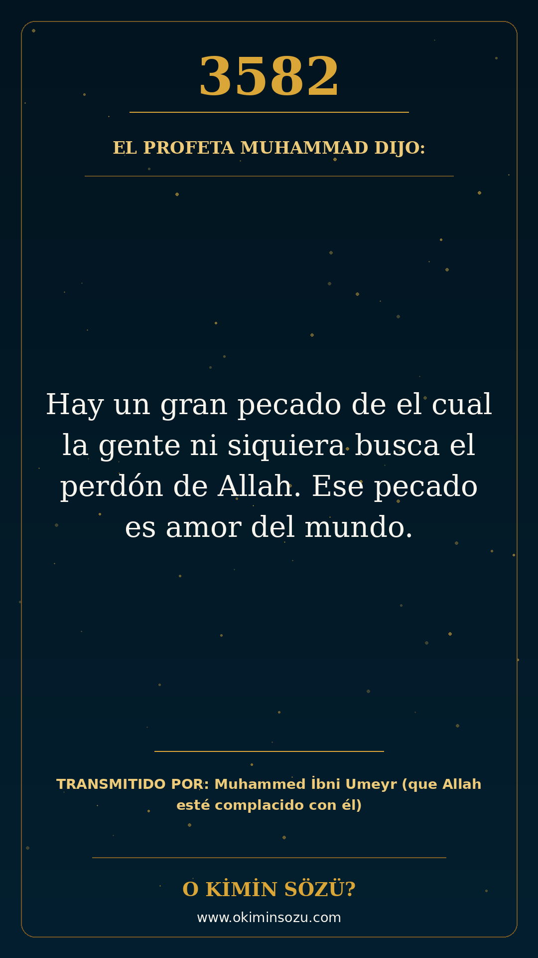 hadis 3582 es