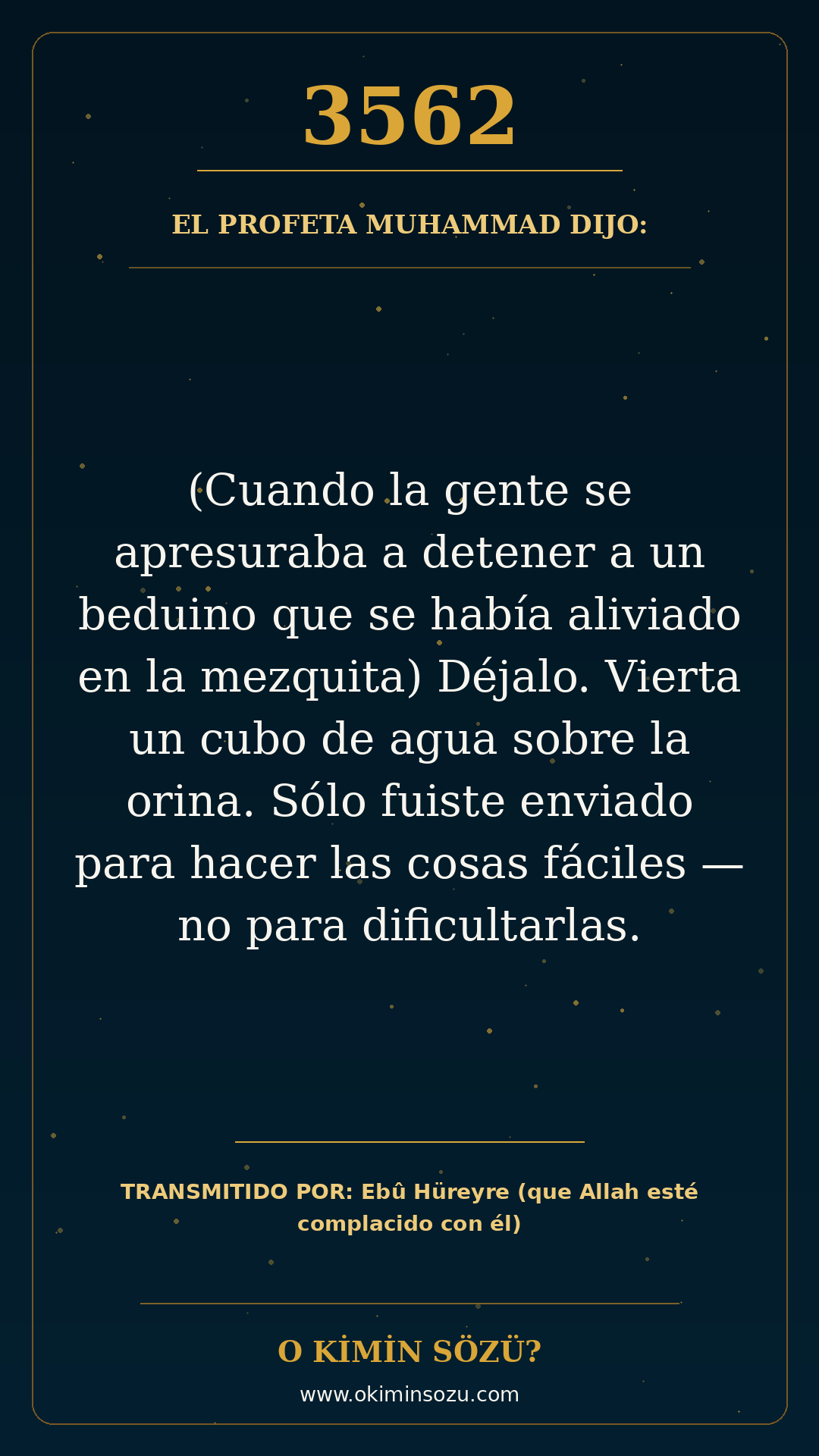 hadis 3562 es