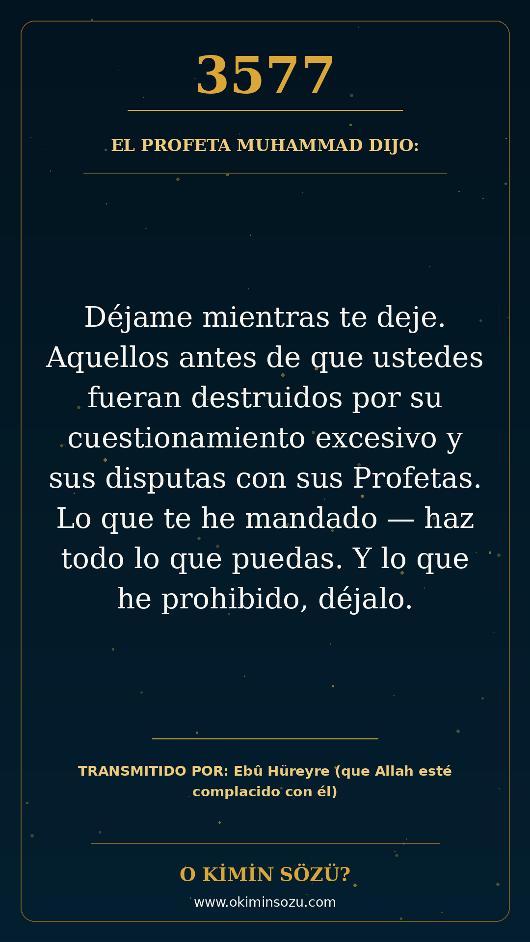 hadis 3577 es