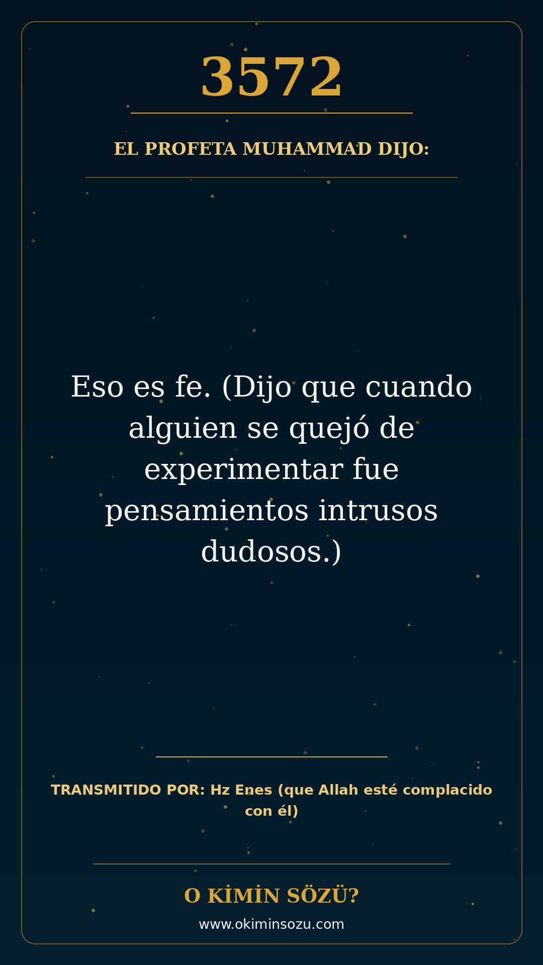 hadis 3572 es