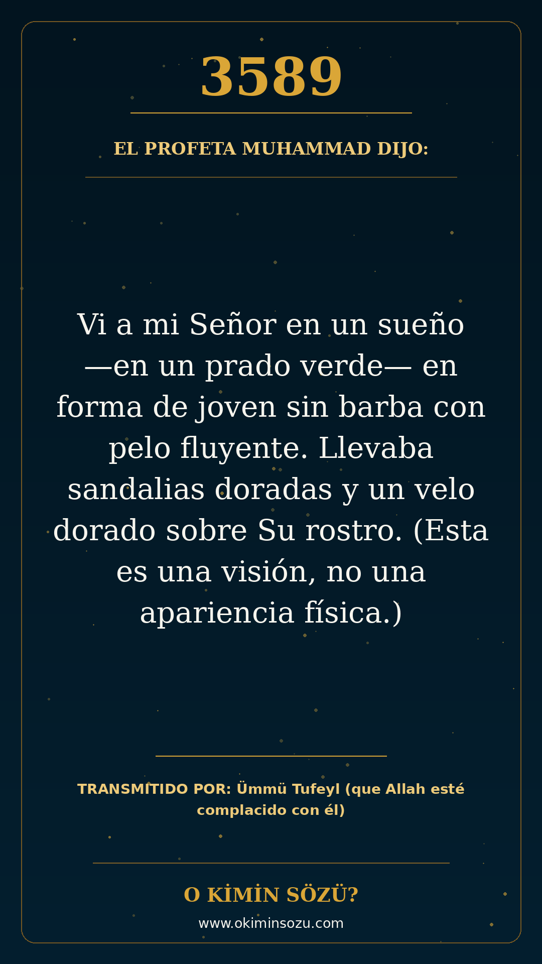 hadis 3589 es