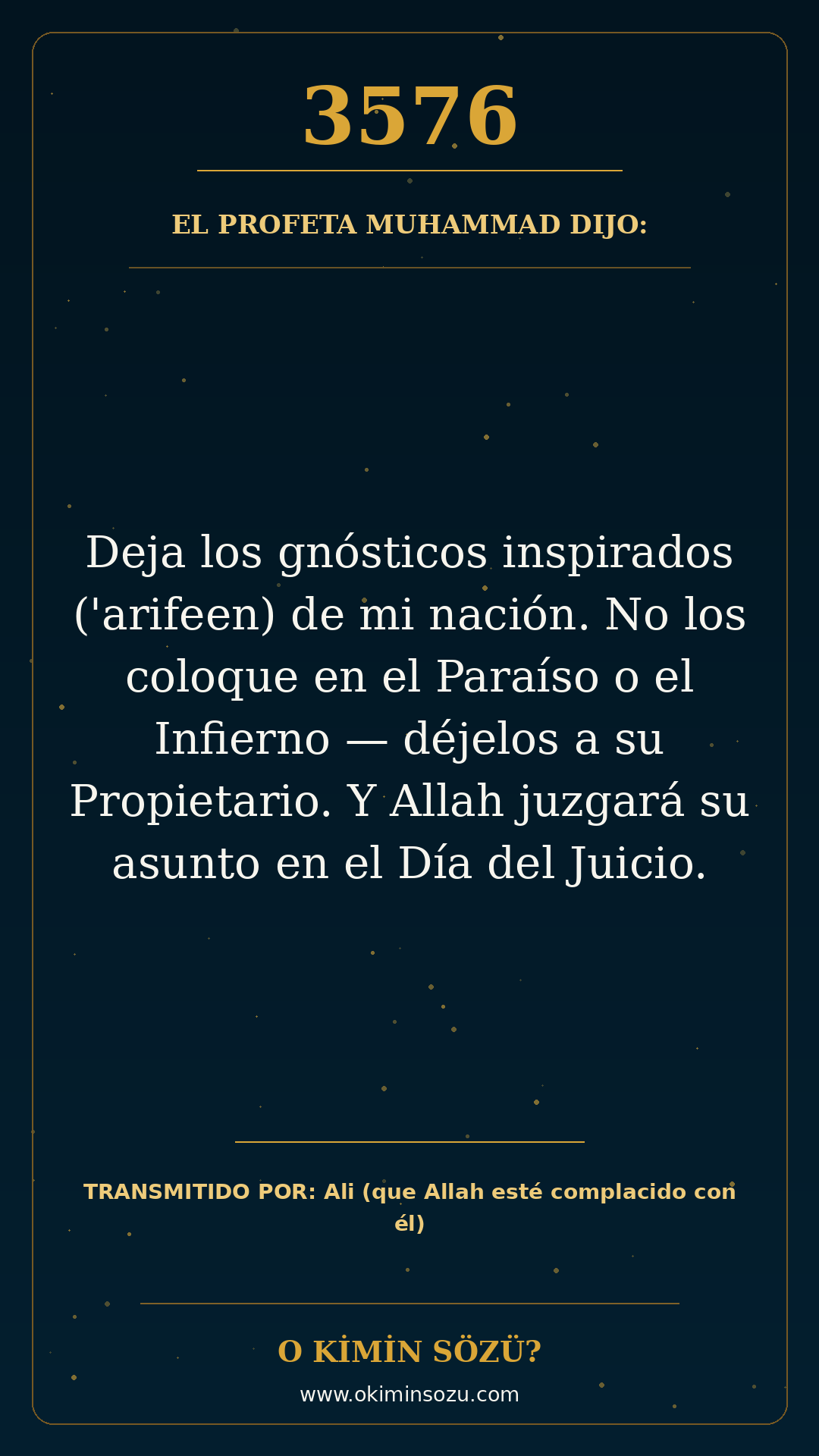 hadis 3576 es