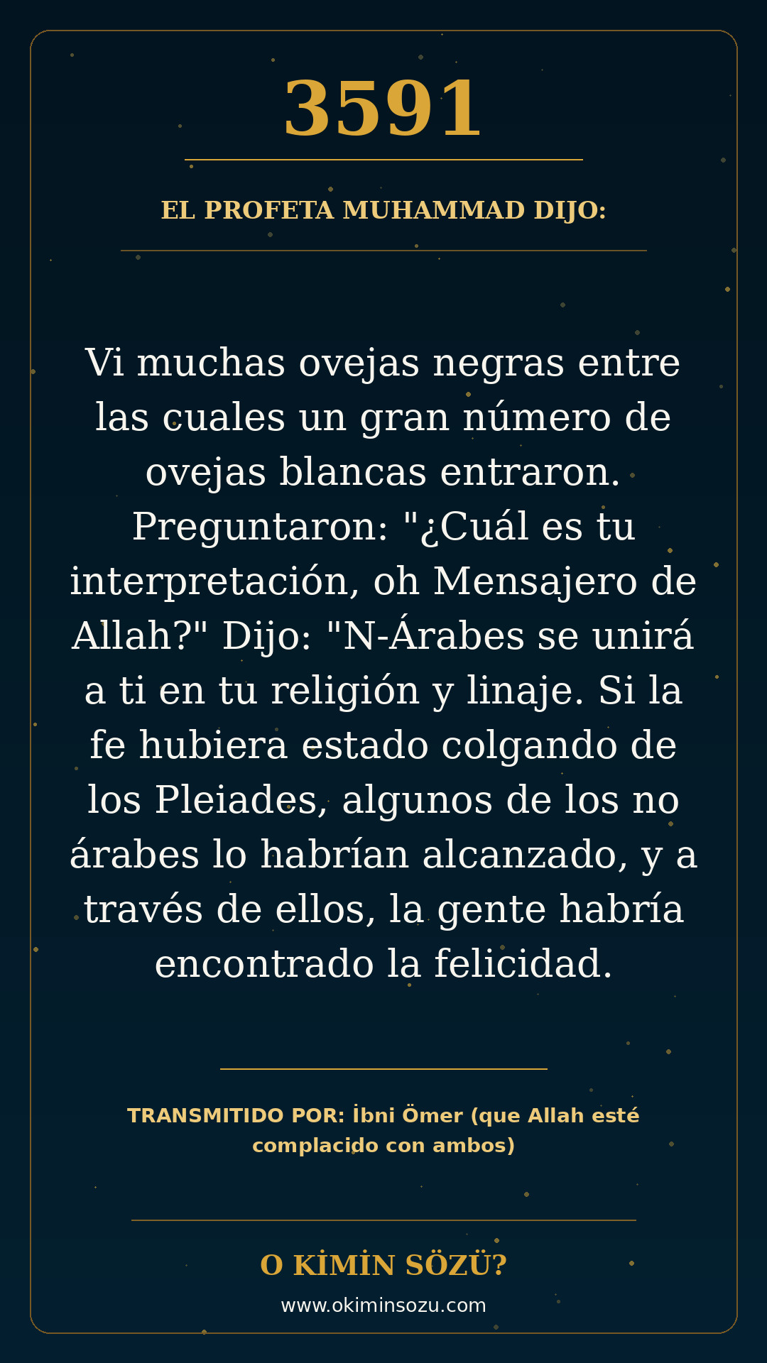 hadis 3591 es