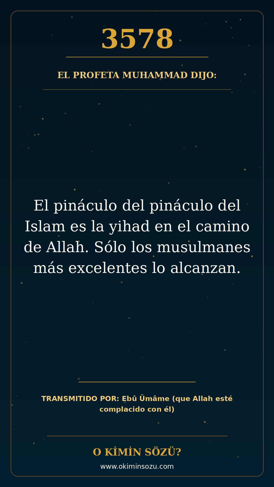 hadis 3578 es