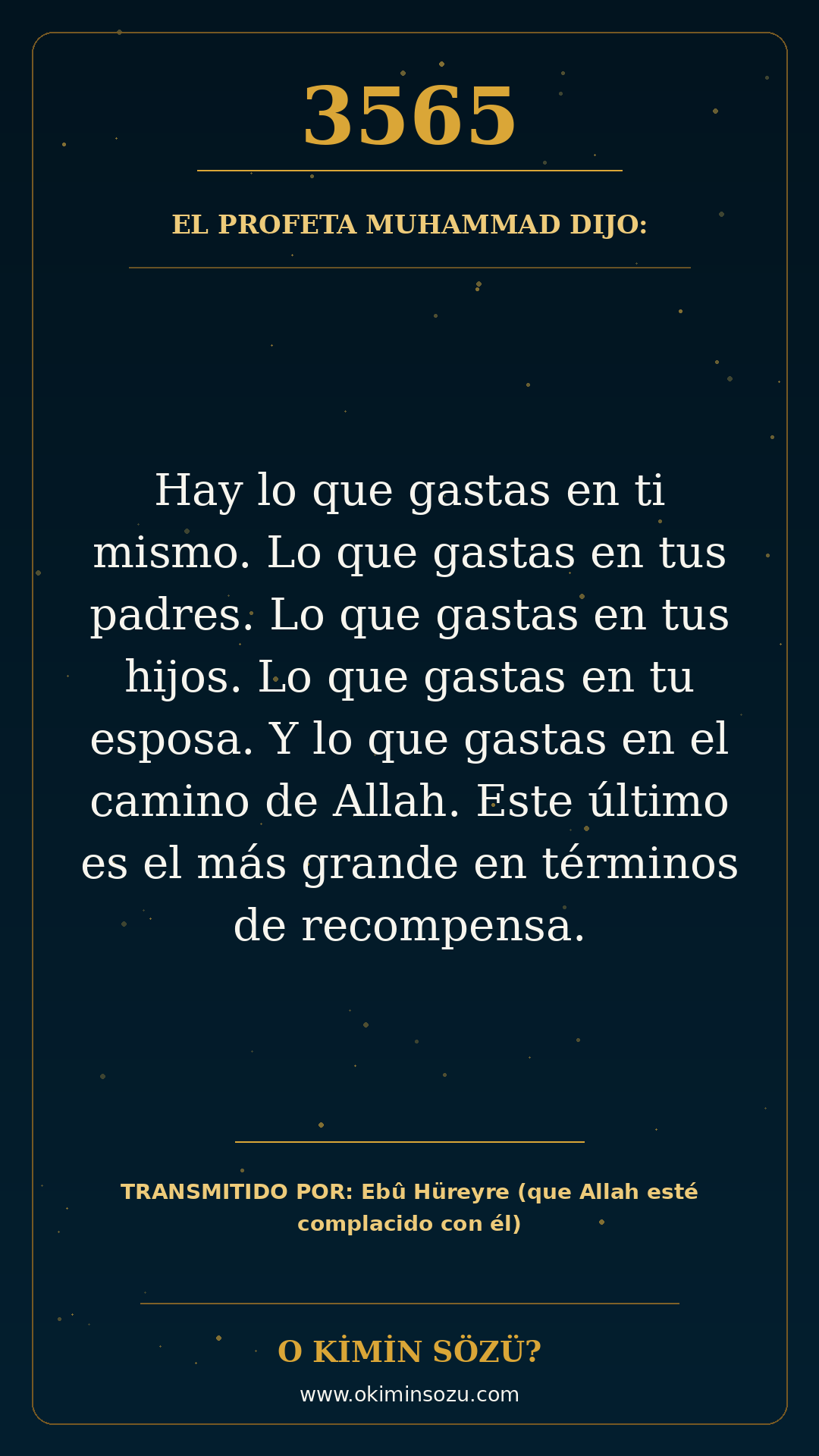 hadis 3565 es