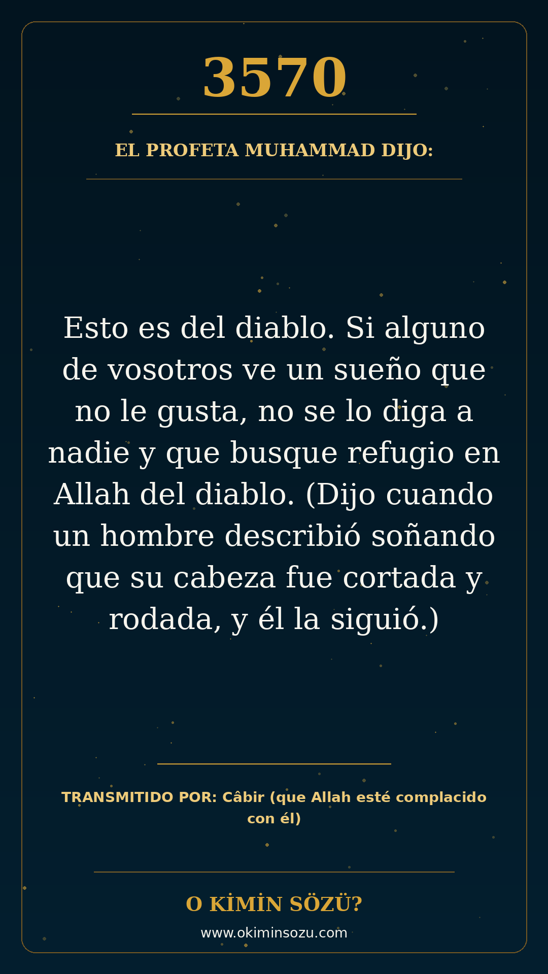 hadis 3570 es