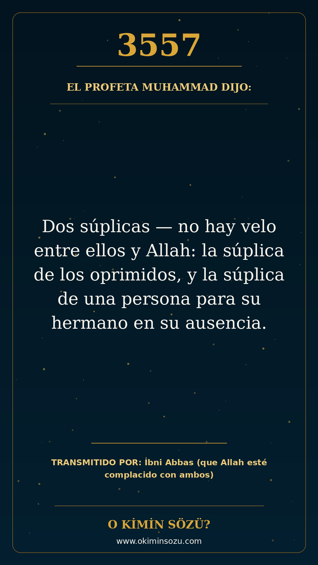 hadis 3557 es
