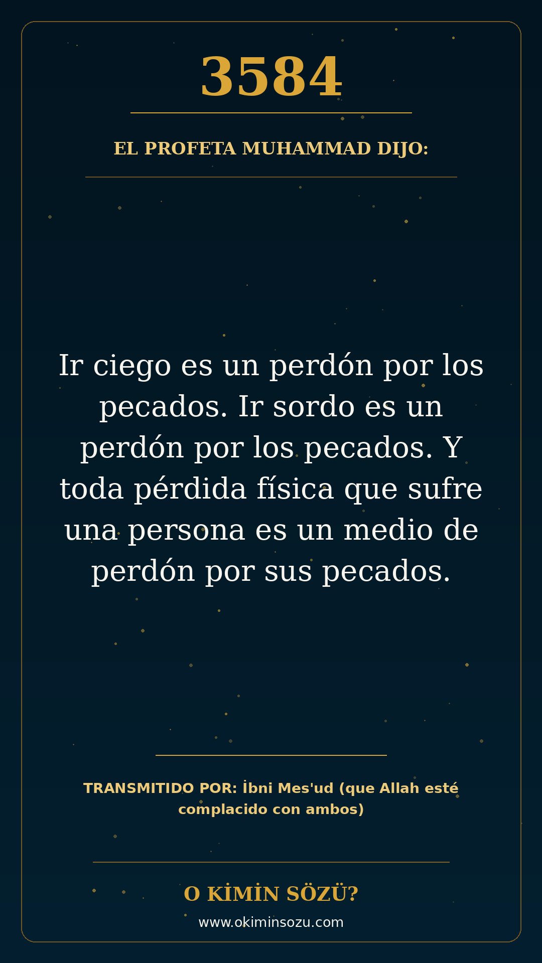 hadis 3584 es