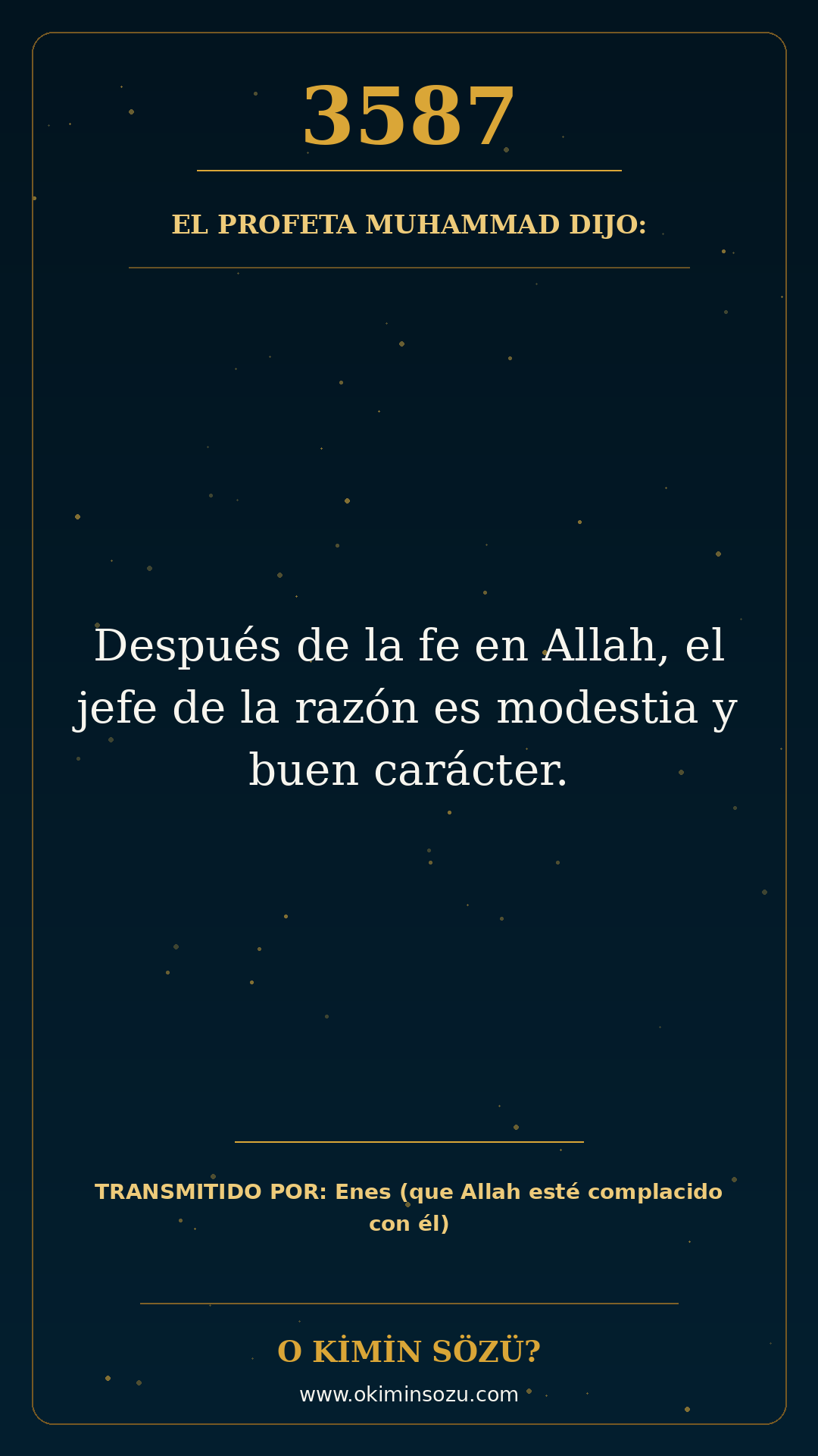 hadis 3587 es