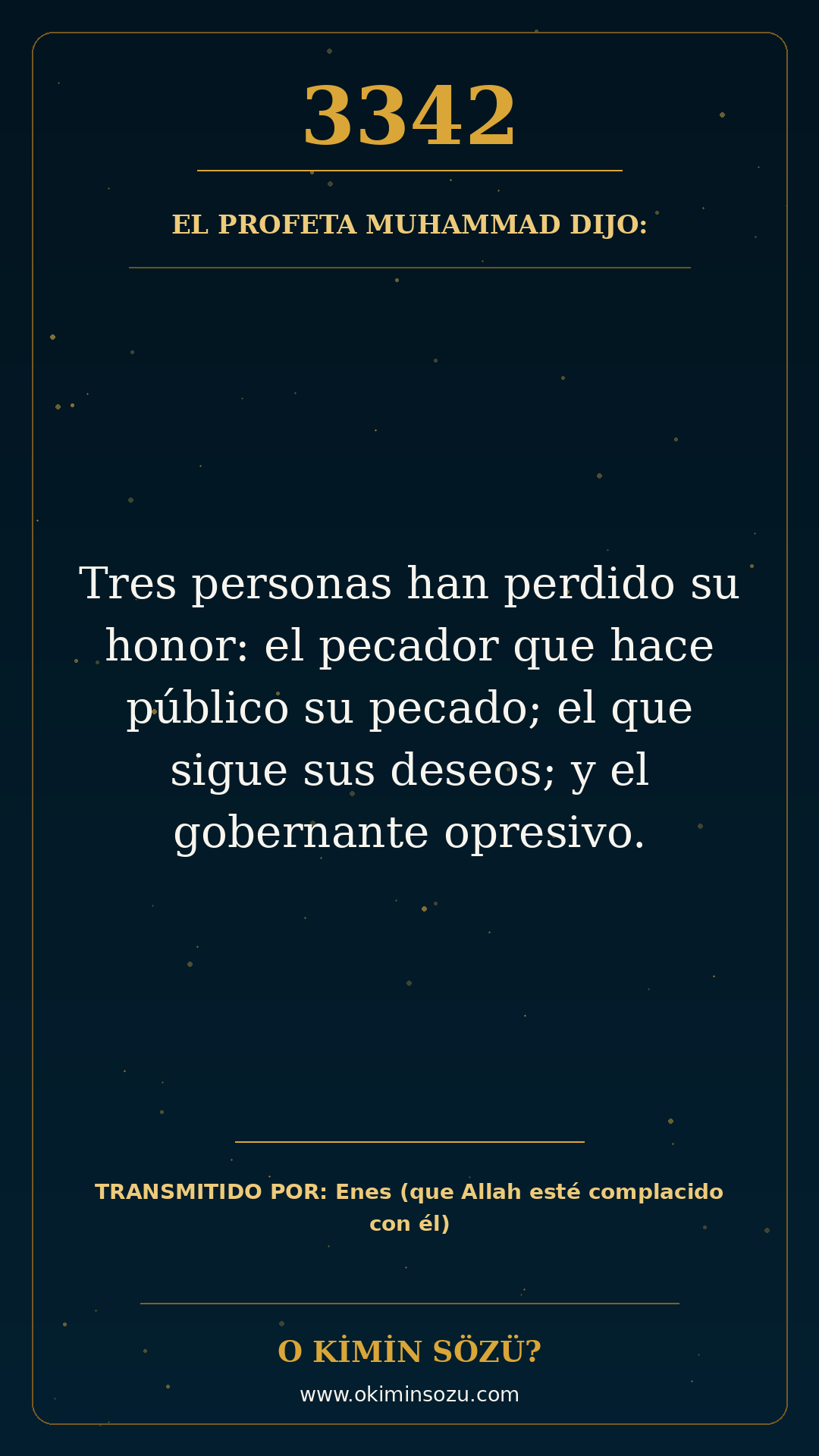 hadis 3342 es