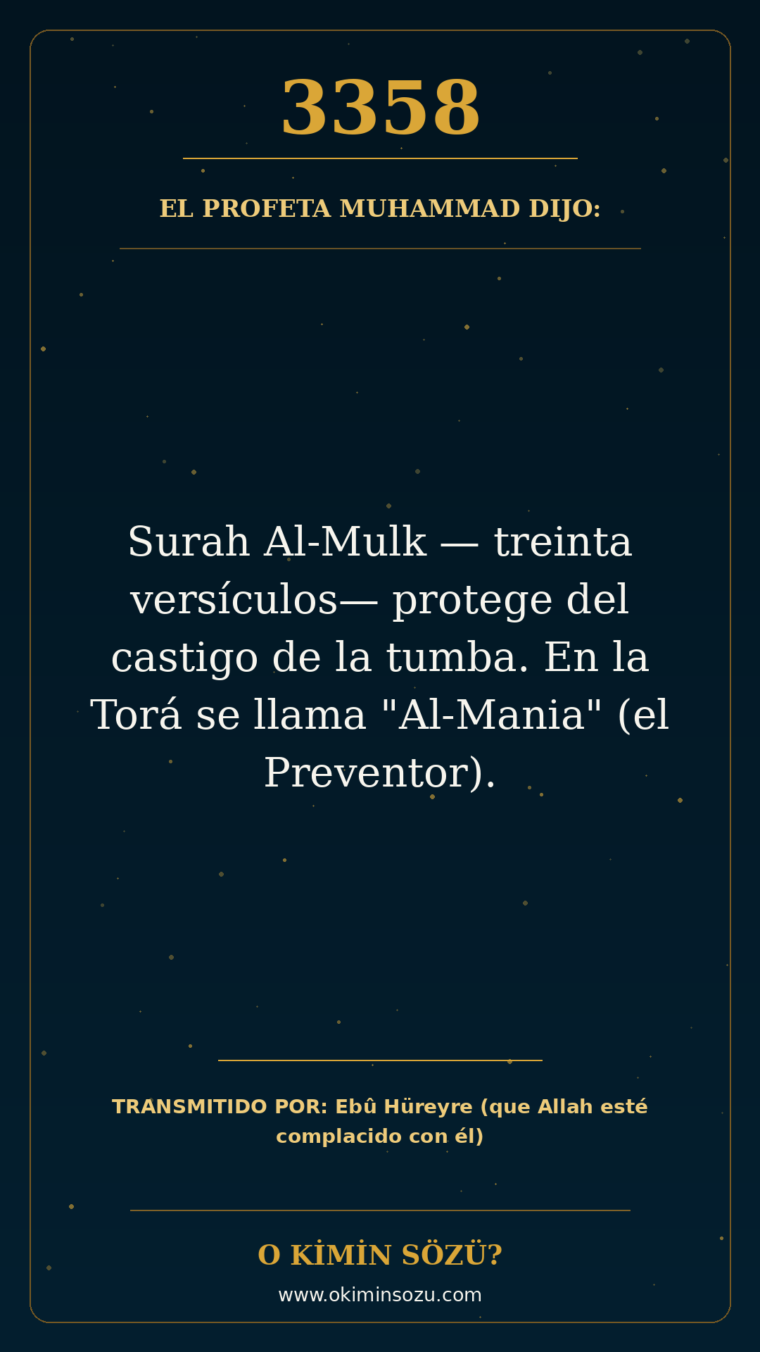 hadis 3358 es