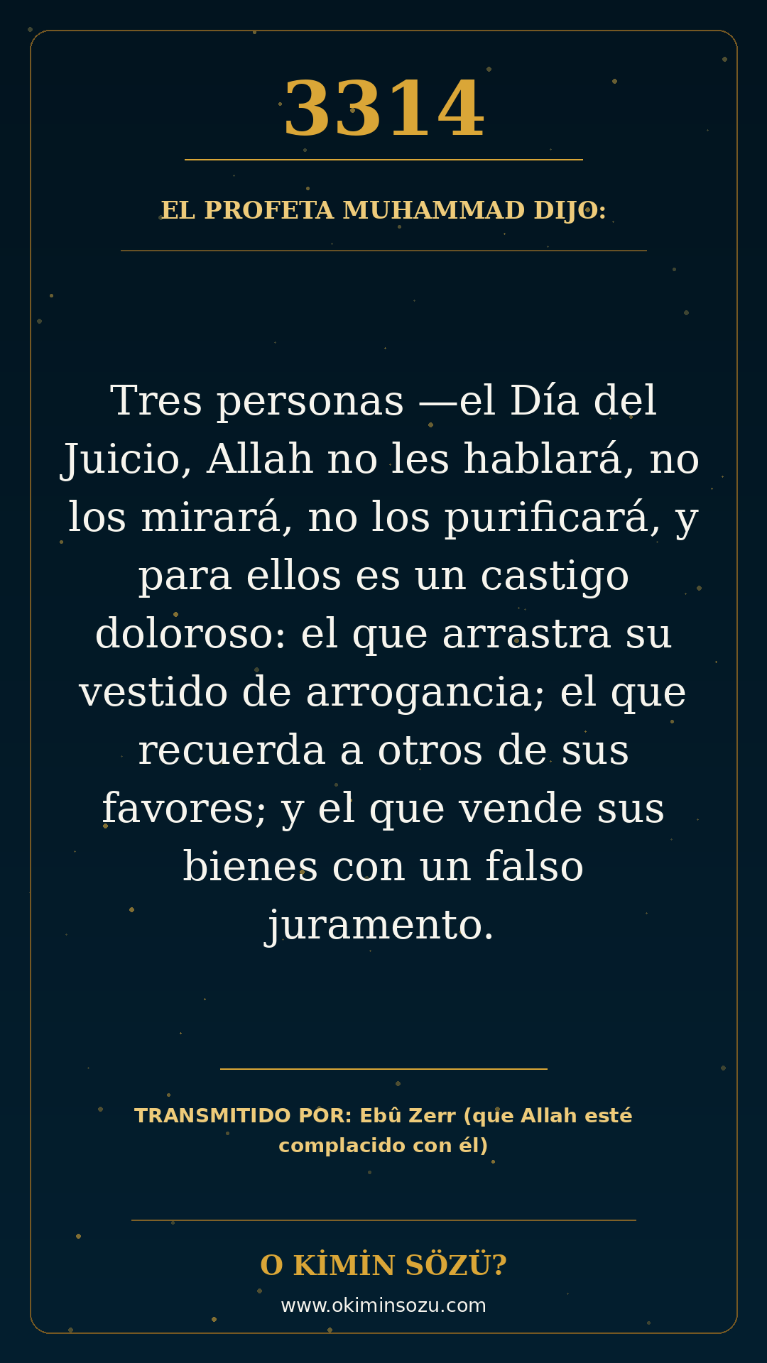 hadis 3314 es