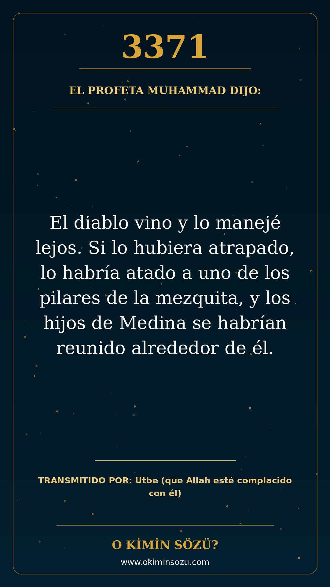 hadis 3371 es