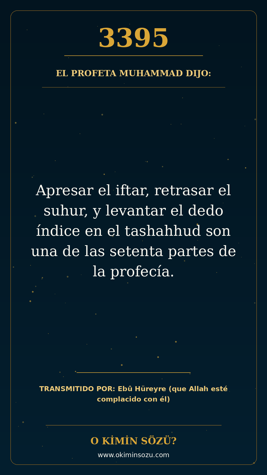 hadis 3395 es