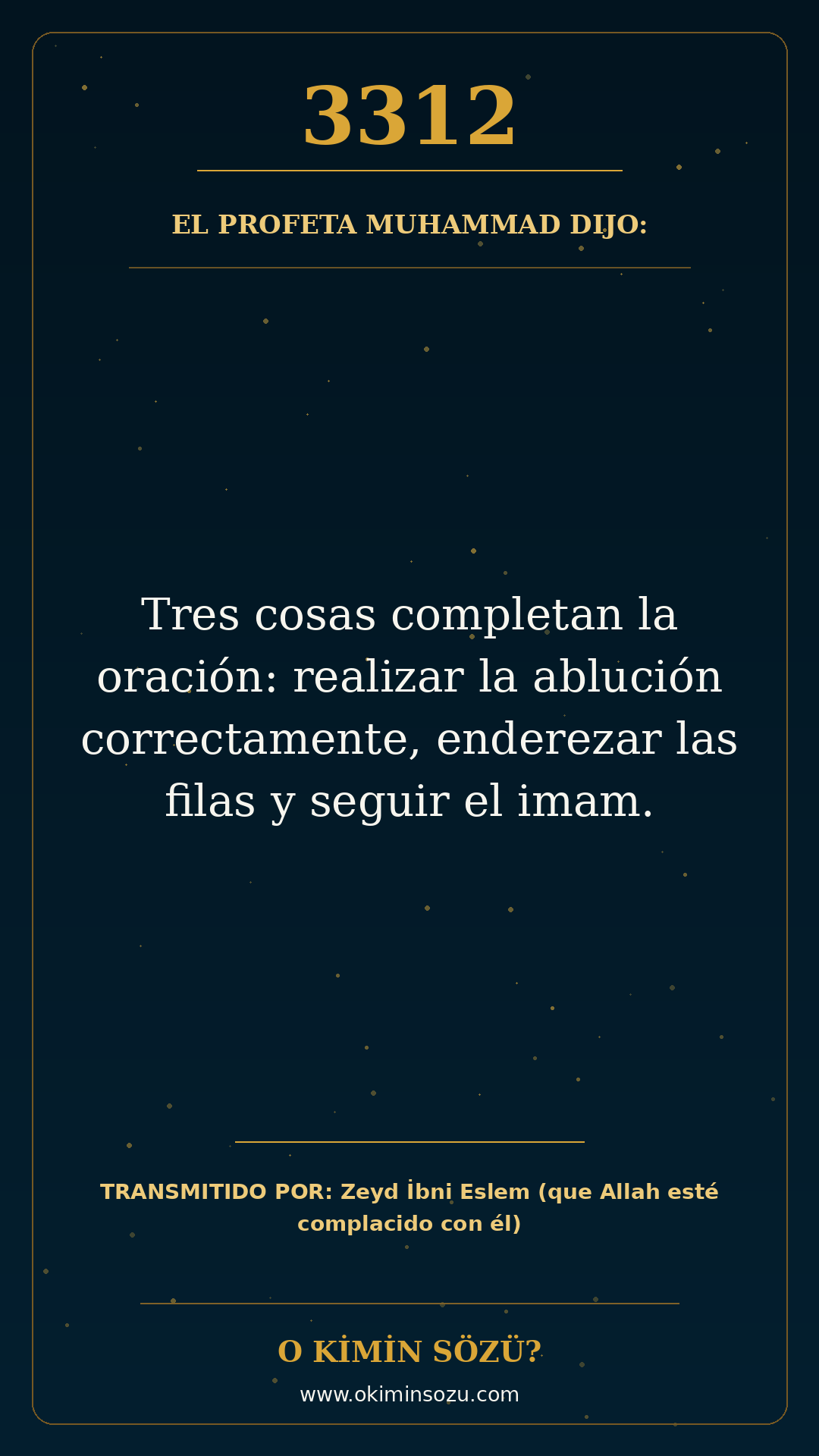 hadis 3312 es