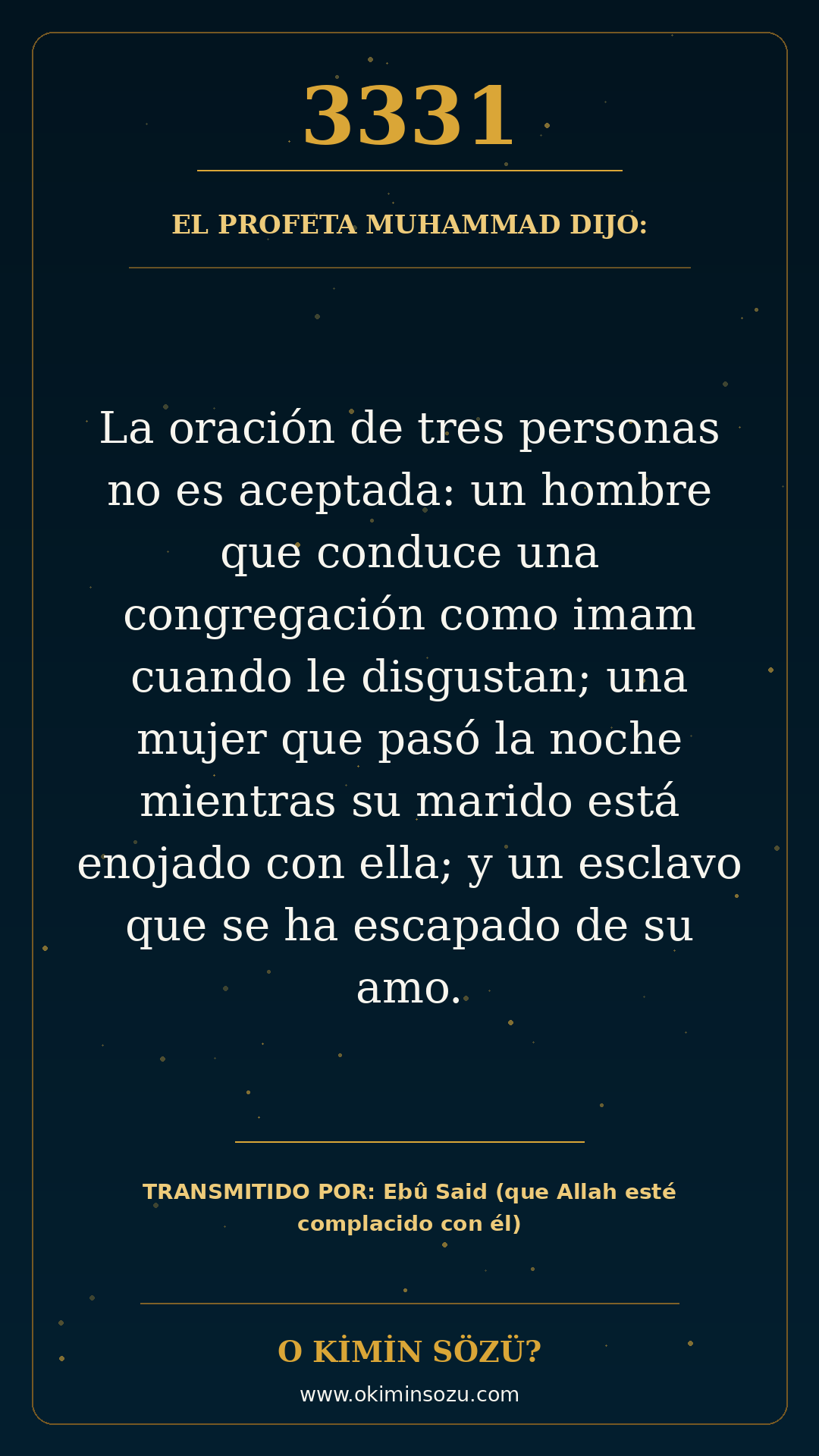 hadis 3331 es
