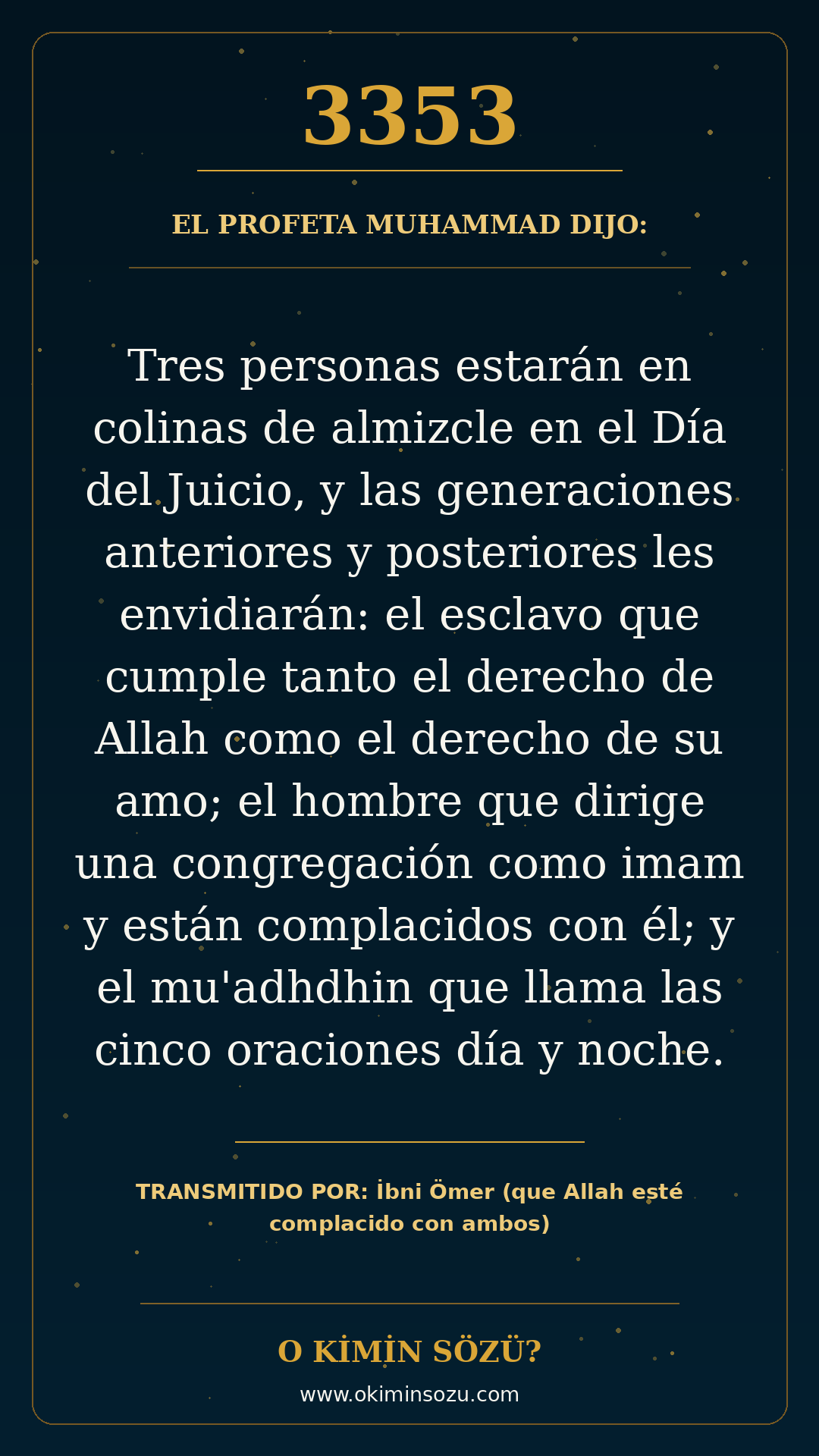 hadis 3353 es