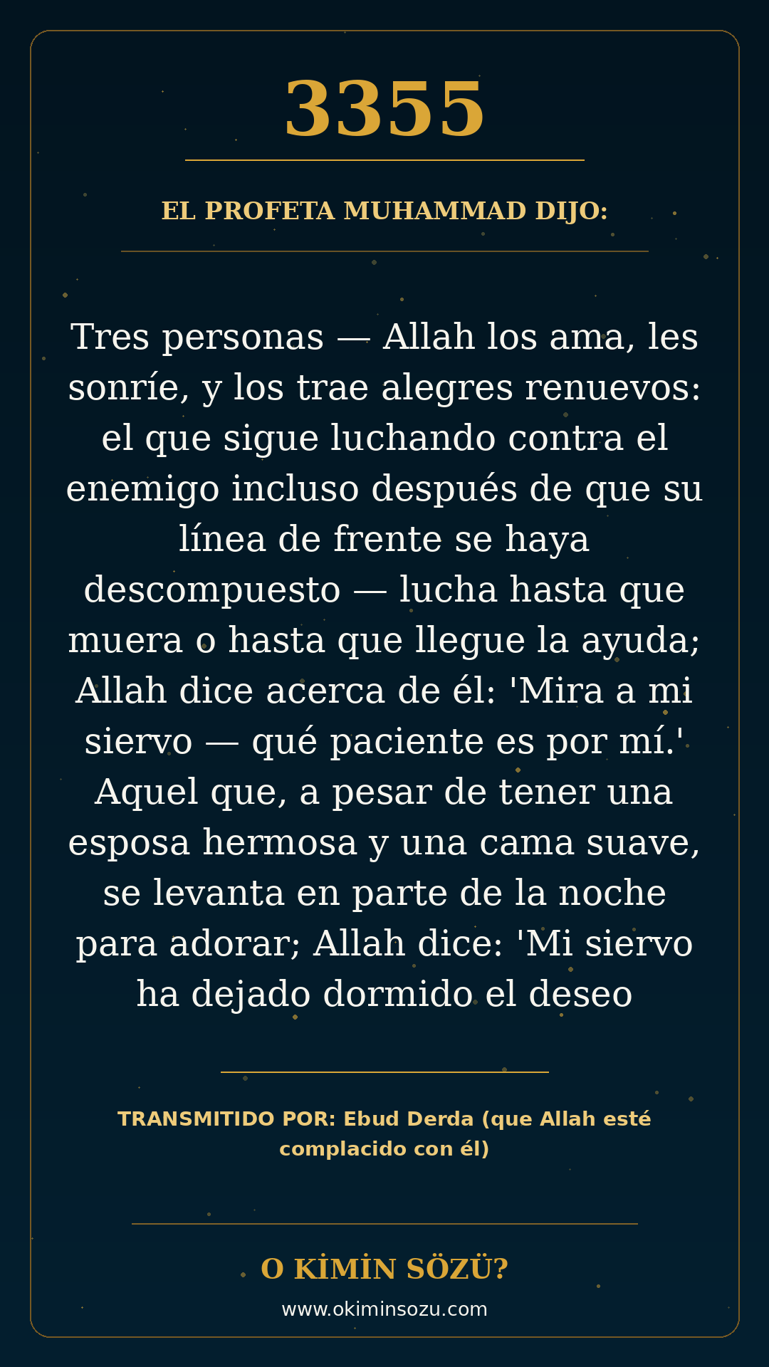 hadis 3355 es