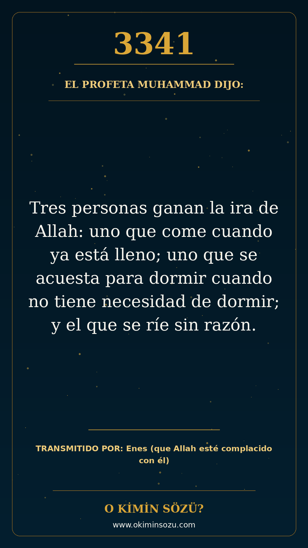 hadis 3341 es