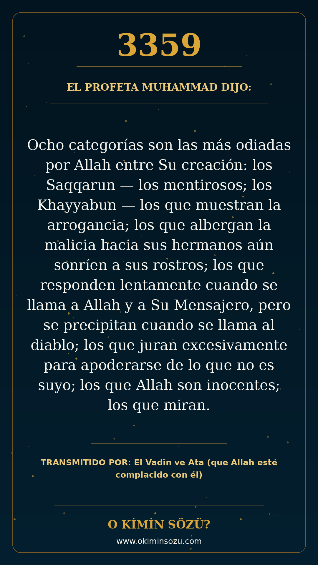 hadis 3359 es