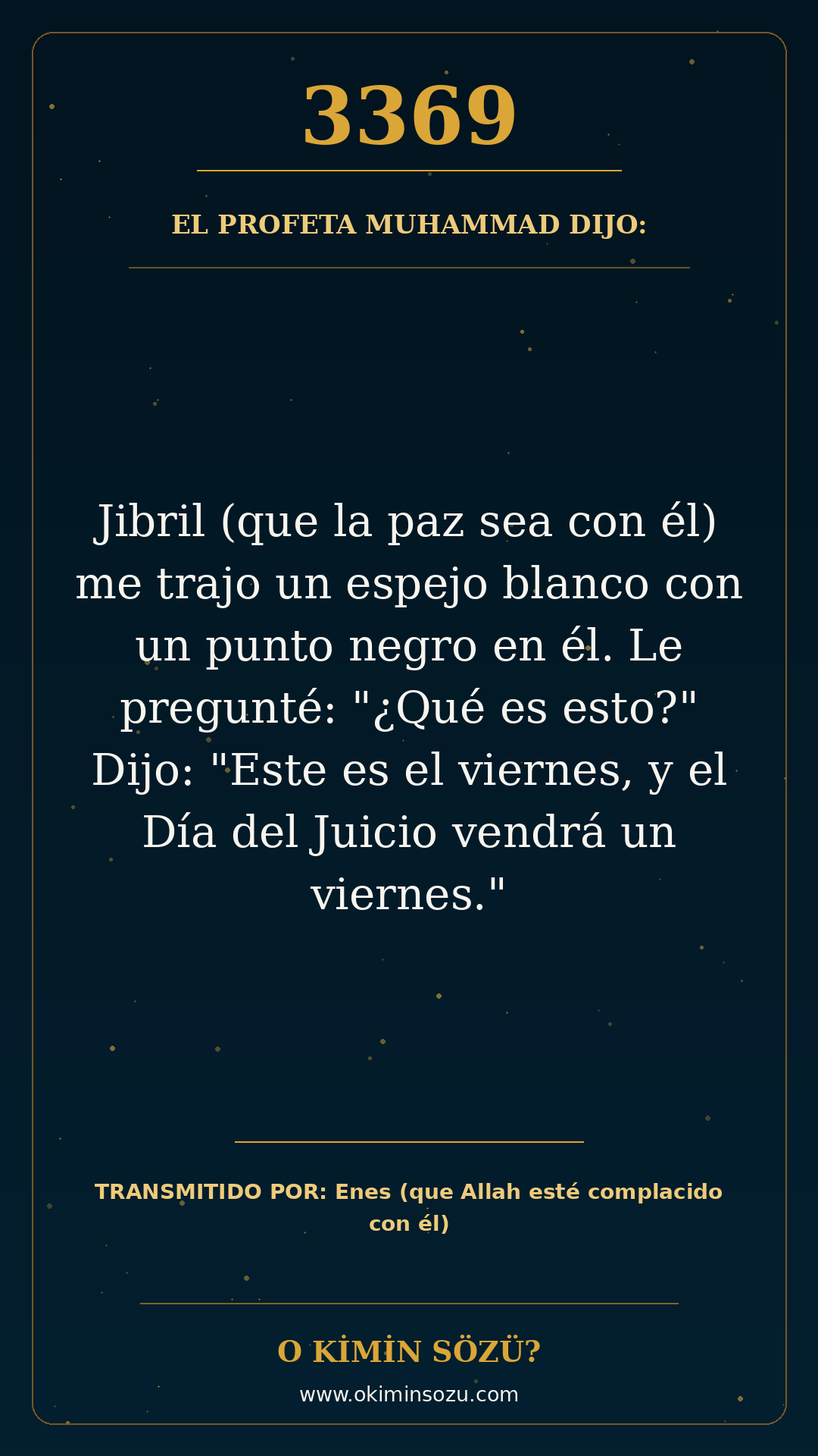 hadis 3369 es