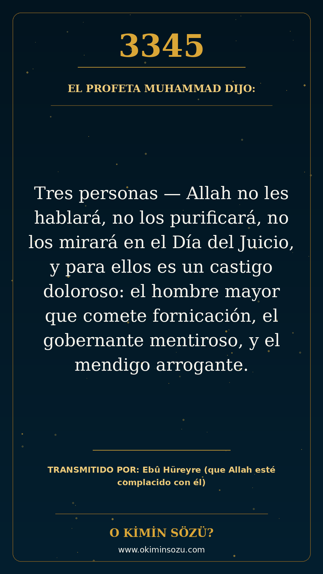 hadis 3345 es