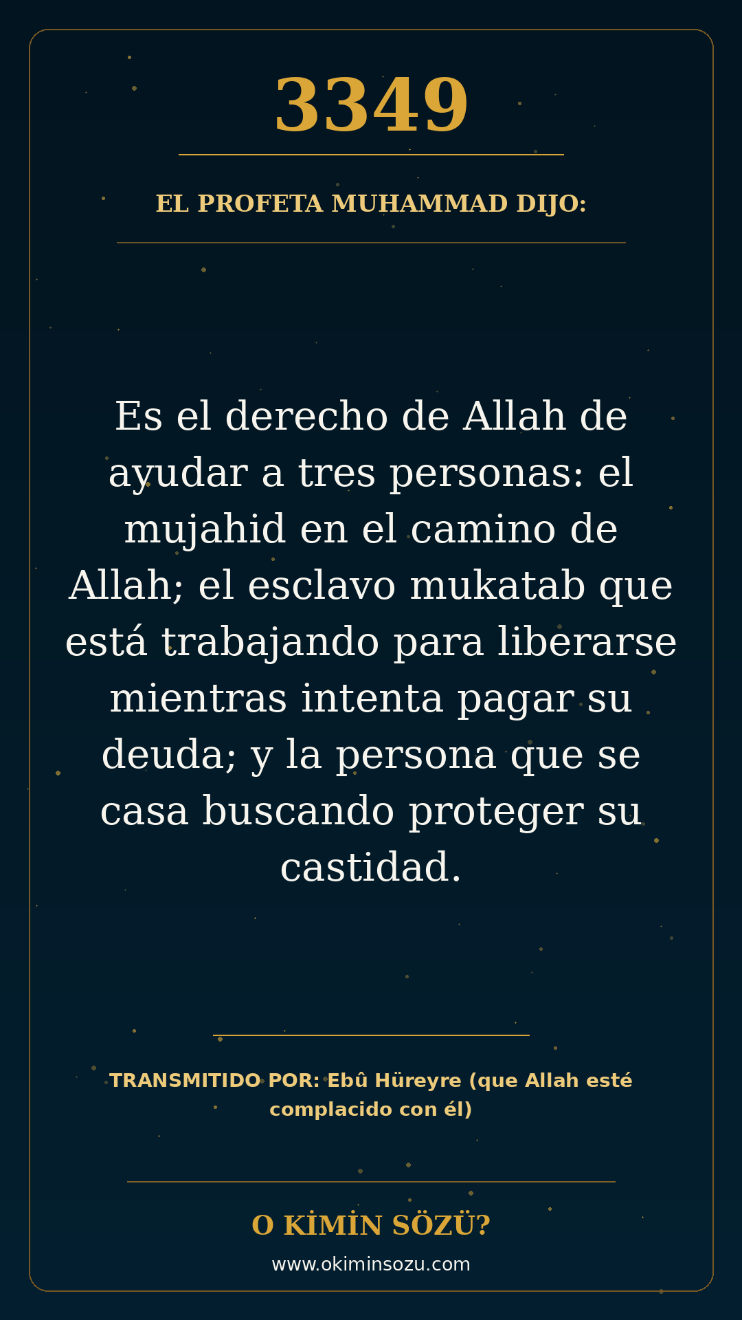hadis 3349 es