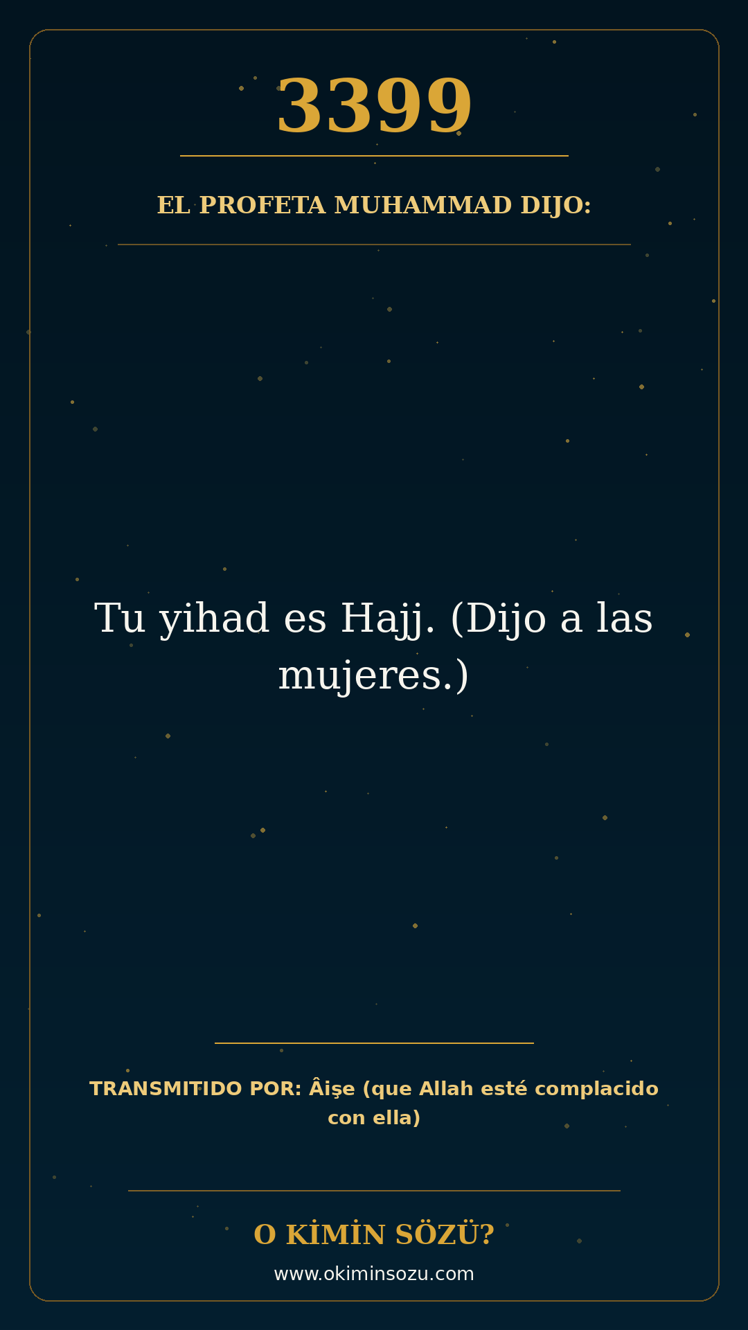 hadis 3399 es