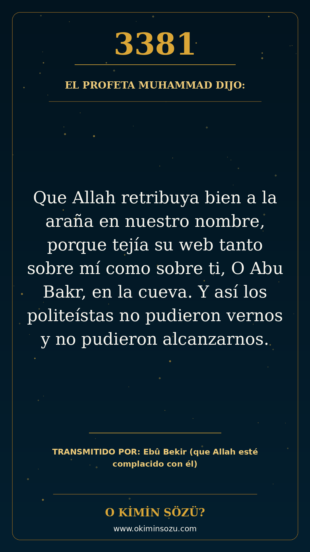 hadis 3381 es