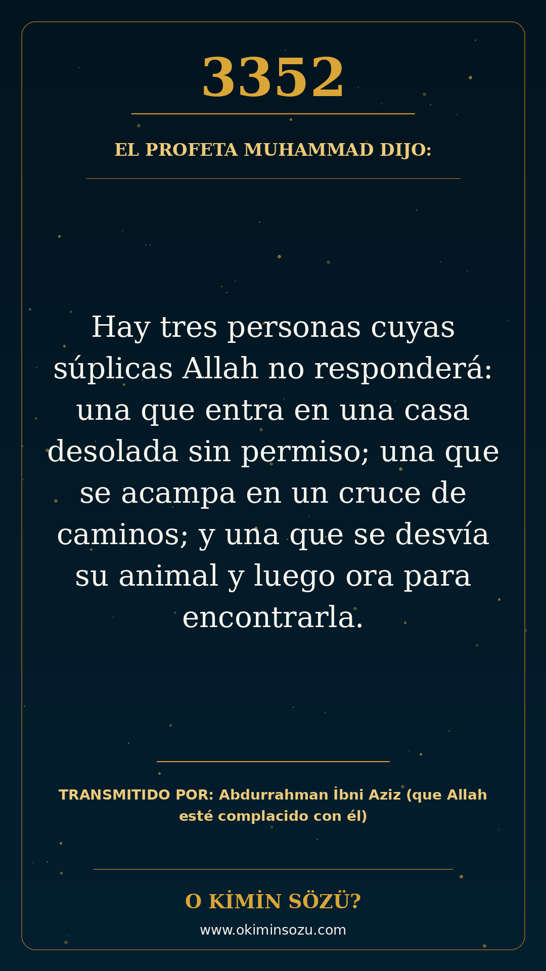 hadis 3352 es