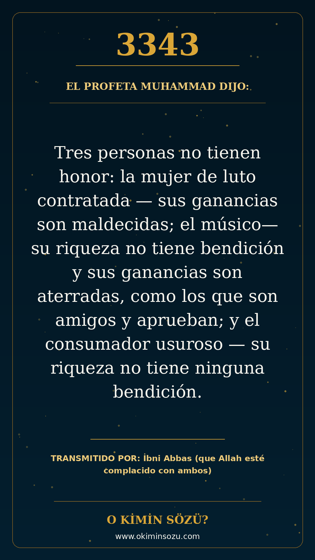 hadis 3343 es