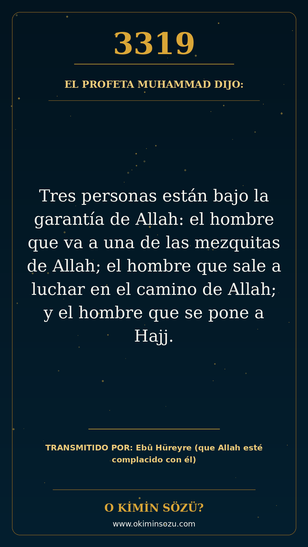 hadis 3319 es
