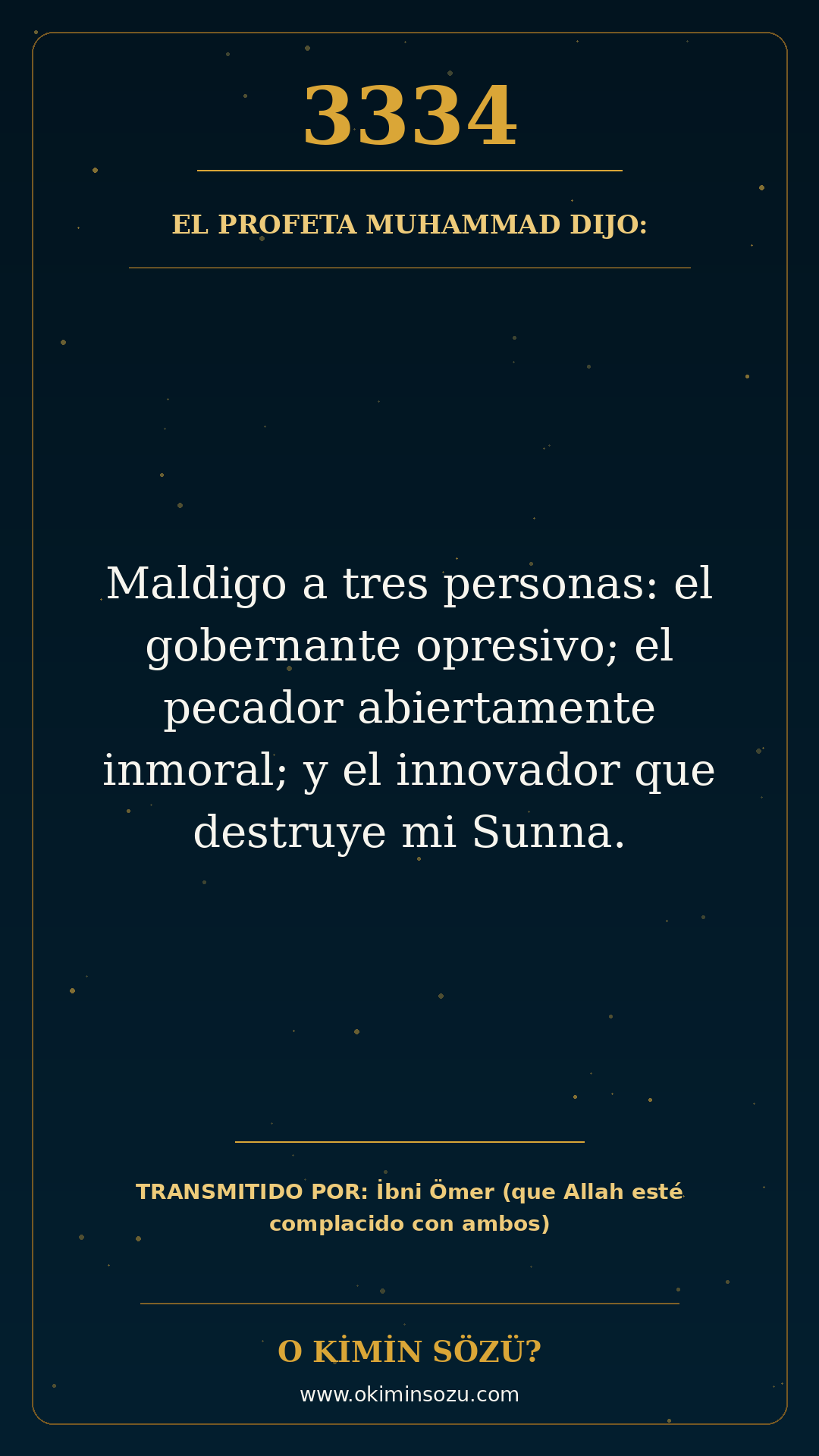 hadis 3334 es