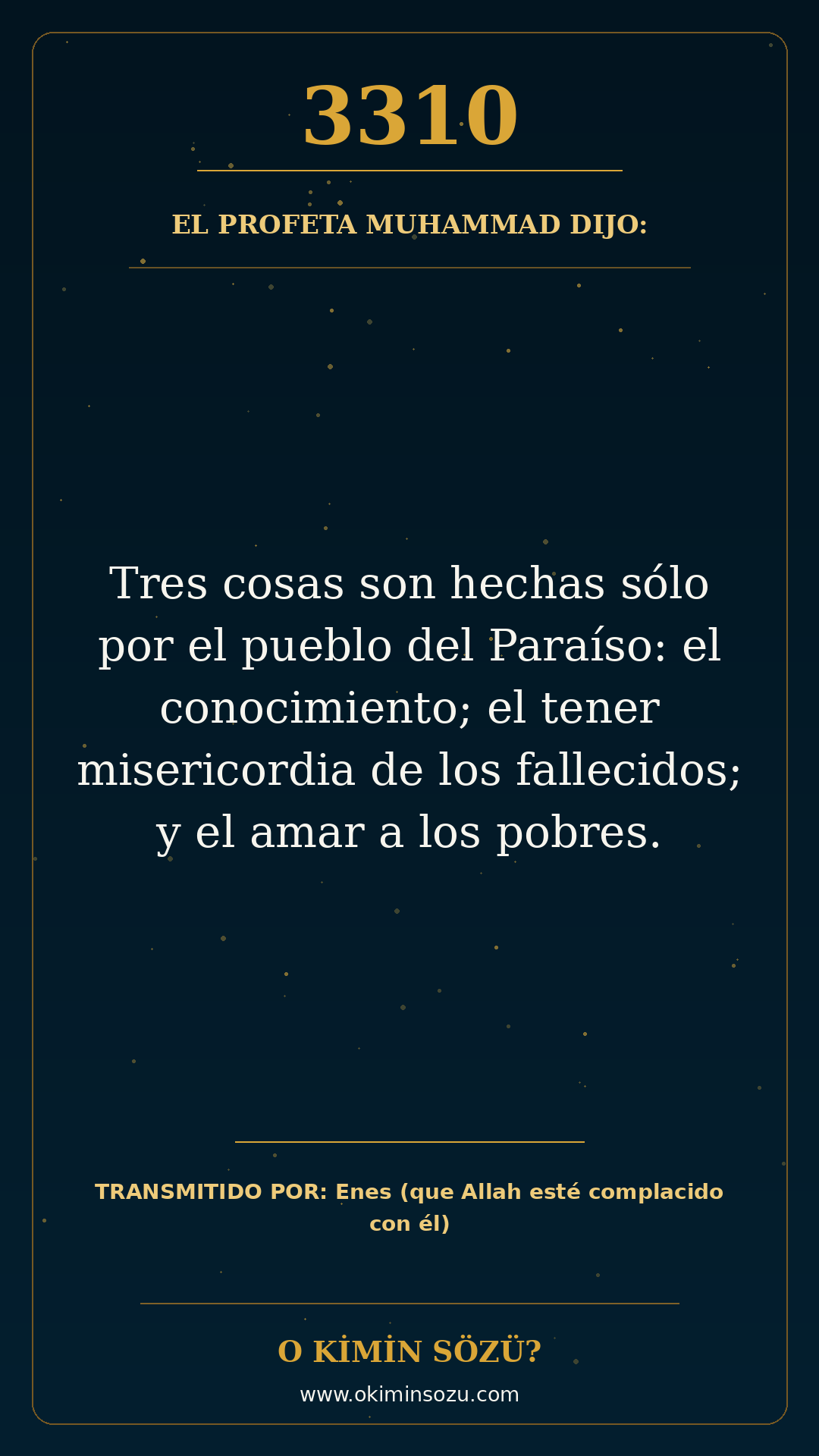 hadis 3310 es